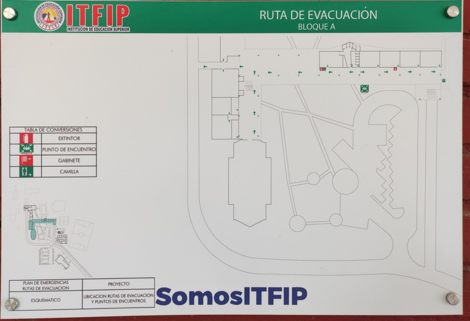 Mapa bloque A