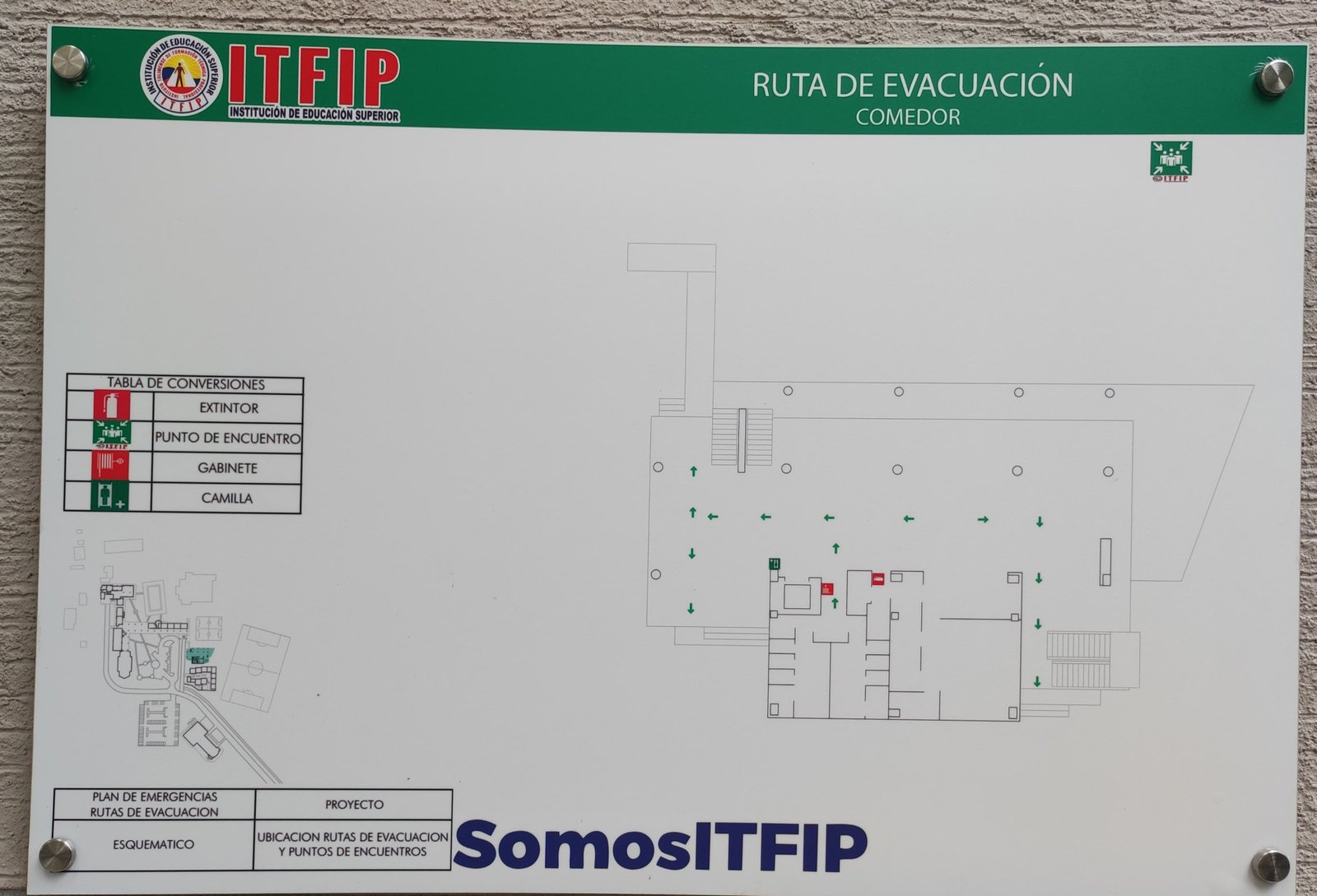 Mapa comedor